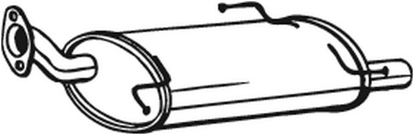 galinis duslintuvas - 219-383 BOSAL