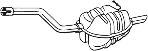 galinis duslintuvas - 220-003 BOSAL