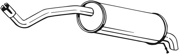 End Silencer - 220-017 BOSAL