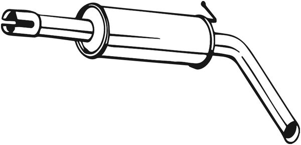 Middle Silencer - 220-039 BOSAL