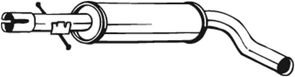 Silenziatore centrale - 220-663 BOSAL