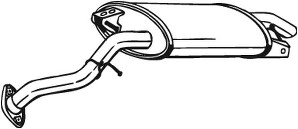 Endschalldämpfer - 228-079 BOSAL