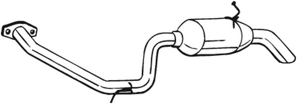 Silenziatore posteriore - 228-159 BOSAL