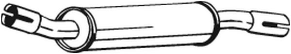 Middle Silencer - 228-253 BOSAL