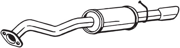 End Silencer - 228-305 BOSAL