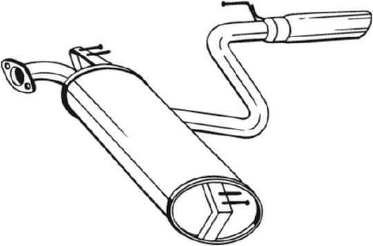 End Silencer - 228-469 BOSAL