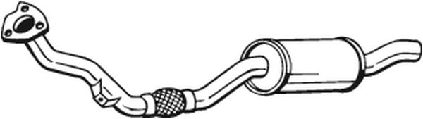 Silenziatore anteriore - 233-073 BOSAL