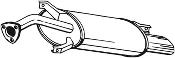 End Silencer - 235-135 BOSAL