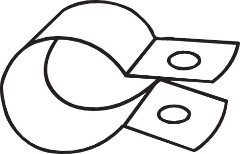 Clamp, exhaust system - 254-450 BOSAL