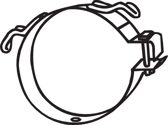 Holder, exhaust system - 251-943 BOSAL