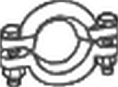 Клемма, система выпуска - 254-702 BOSAL
