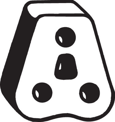 Rubber Strip, exhaust system - 255-044 BOSAL