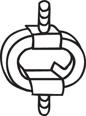 Rubber Strip, exhaust system - 255-511 BOSAL