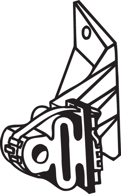 Rubber Strip, exhaust system - 255-550 BOSAL