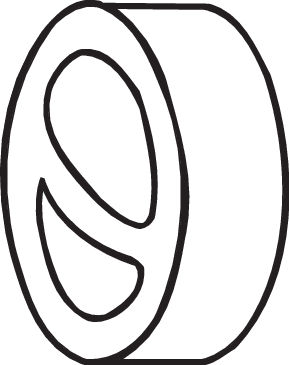 Резиновые полоски, система выпуска - 255-766 BOSAL
