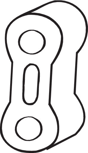 Nastro di gomma, Imp. gas scarico - 255-789 BOSAL