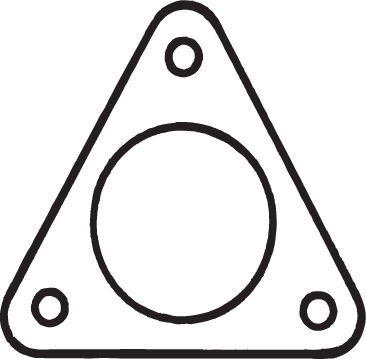 Gasket, exhaust pipe - 256-874 BOSAL