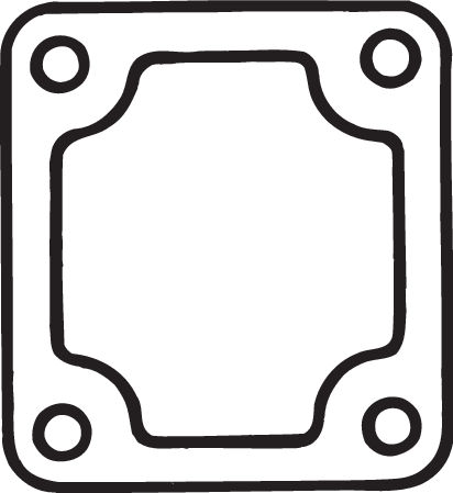 Gasket, exhaust pipe - 256-110 BOSAL