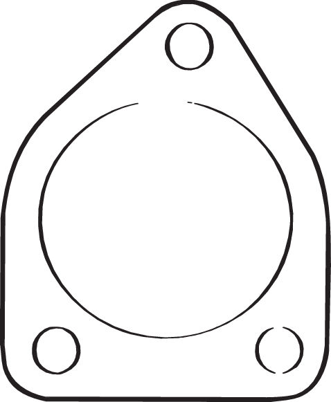 Gasket, exhaust pipe - 256-053 BOSAL