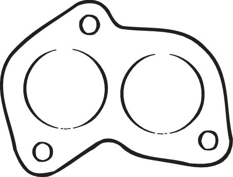 Gasket, exhaust pipe - 256-877 BOSAL