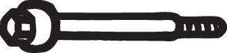 Bolt, exhaust system - 258-791 BOSAL