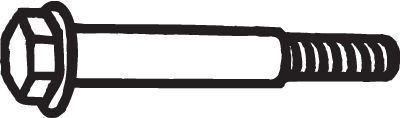 Bullone, Imp. gas scarico - 258-895 BOSAL