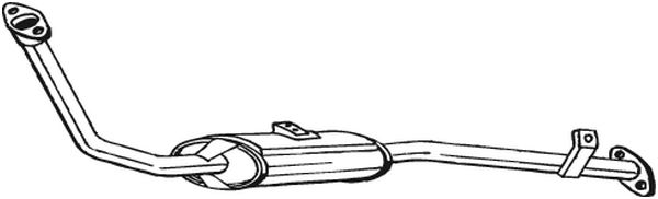 Front Silencer - 278-041 BOSAL