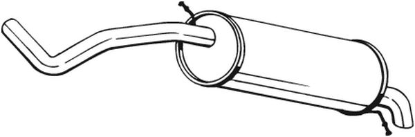 End Silencer - 278-039 BOSAL