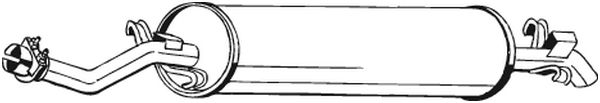 End Silencer - 278-093 BOSAL