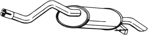 Silenziatore posteriore - 278-423 BOSAL