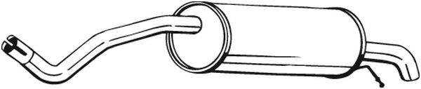galinis duslintuvas - 220-011 BOSAL