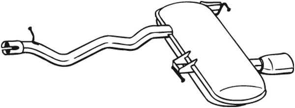 galinis duslintuvas - 278-673 BOSAL