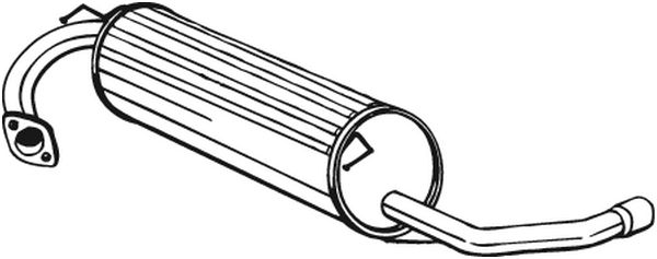 End Silencer - 278-839 BOSAL