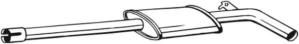 vidurinis duslintuvas - 280-291 BOSAL