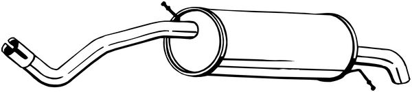 End Silencer - 278-999 BOSAL