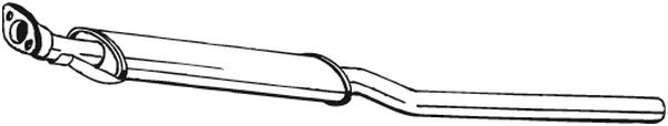 Silenziatore centrale - 228-625 BOSAL