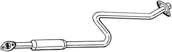 Silenziatore centrale - 279-033 BOSAL