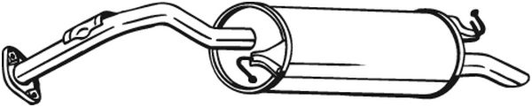 Silenziatore posteriore - 279-423 BOSAL