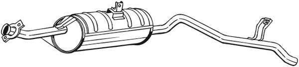 End Silencer - 280-025 BOSAL