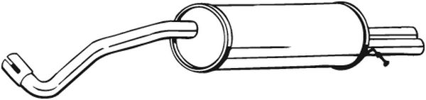 galinis duslintuvas - 280-137 BOSAL
