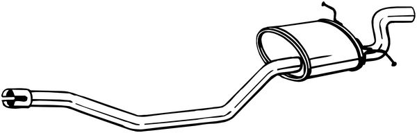 End Silencer - 280-253 BOSAL