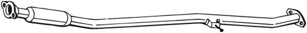 Silenziatore centrale - 279-473 BOSAL
