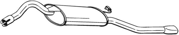 End Silencer - 281-097 BOSAL