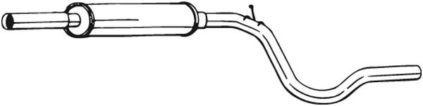 Silenziatore centrale - 279-119 BOSAL