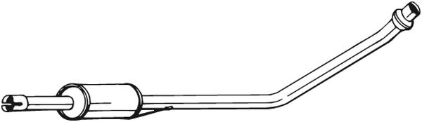 Middle Silencer - 281-235 BOSAL