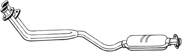 Silenziatore anteriore - 281-299 BOSAL