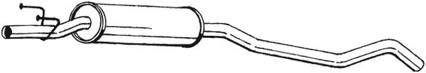 vidurinis duslintuvas - 281-751 BOSAL