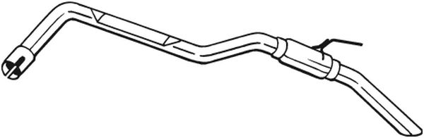 End Silencer - 281-881 BOSAL