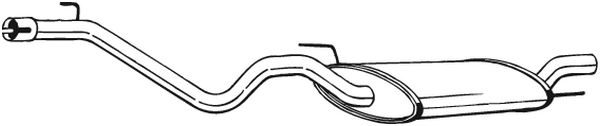 End Silencer - 282-683 BOSAL