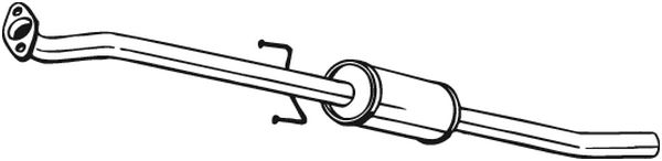 Middle Silencer - 282-903 BOSAL